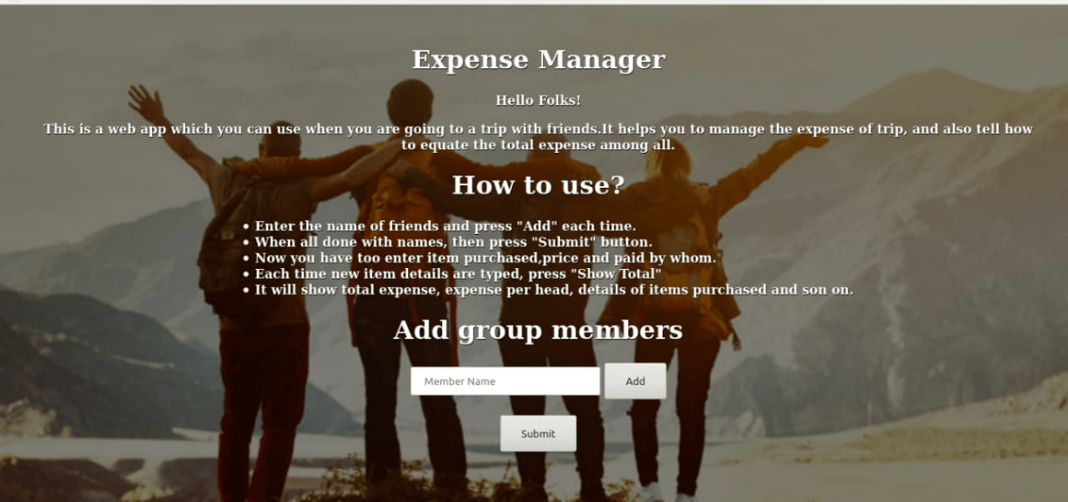 Expense Manager